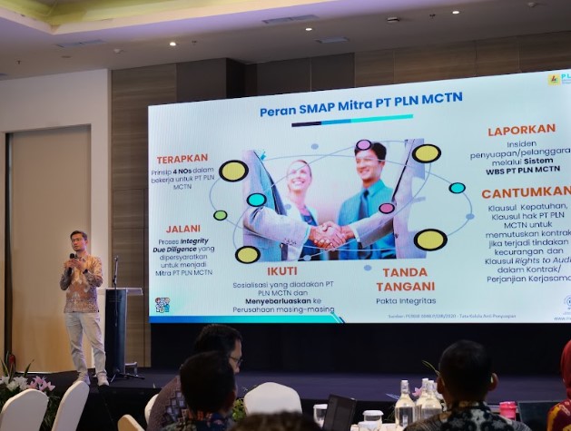 PLN MCTN Dorong Praktik Bisnis Berintegritas Melalui Sosialisasi SMAP kepada Mitra Kerja