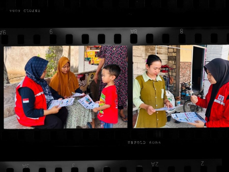 PMI Bojonegoro Turun Langsung ke Rumah Warga, Ajak Jaga Kebersihan dan Hemat Air di Musim Kemarau