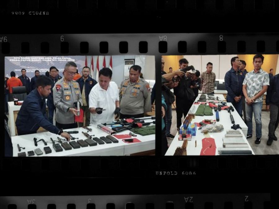 Polda Jatim Berhasil Gagalkan Penyelundupan Senjata di Bojonegoro yang Akan Disuplai untuk KKB Papua
