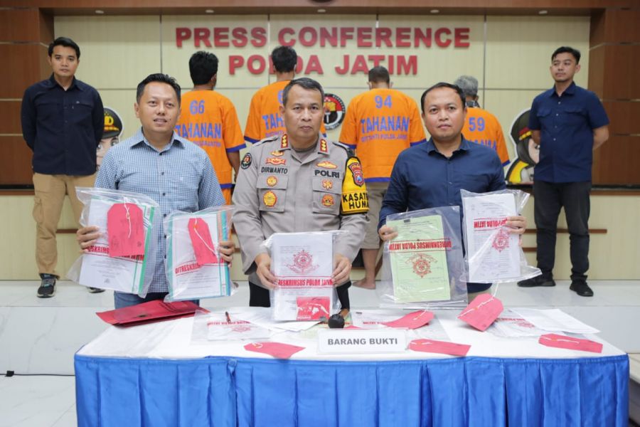 Polda Jatim Tetapkan 4 Tersangka Kades di Bojonegoro Diduga Korupsi Dana BKK
