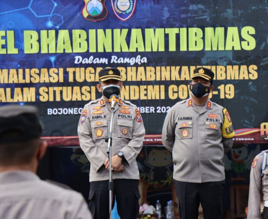 Polda Jatim Wadir Binmas dan Pimpin Apel Bhabinkamtibmas