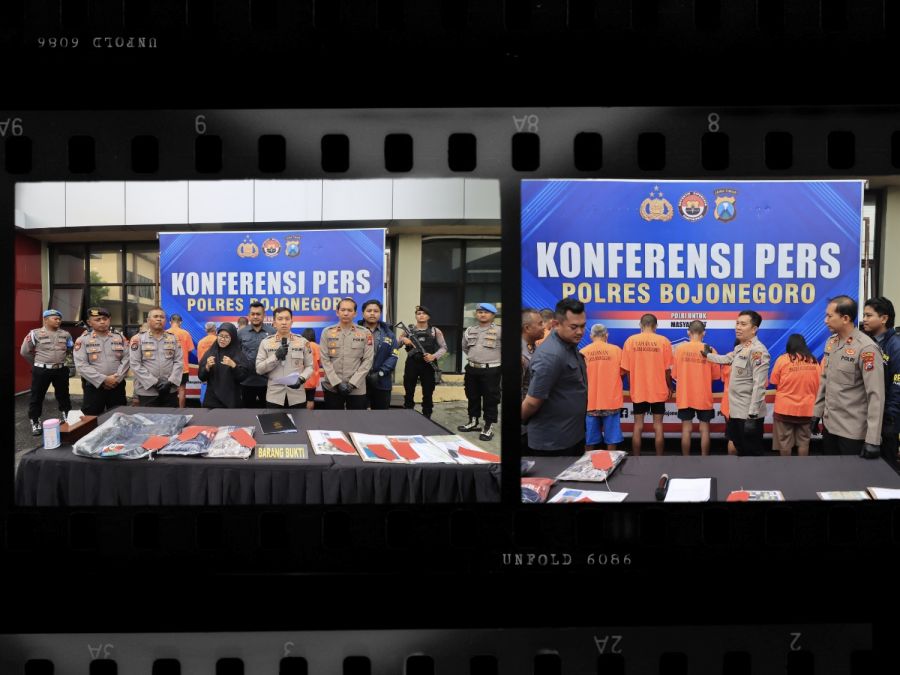 Polisi Amankan Empat Tersangka dan Aksi Curanmor di Bojonegoro Terkuak