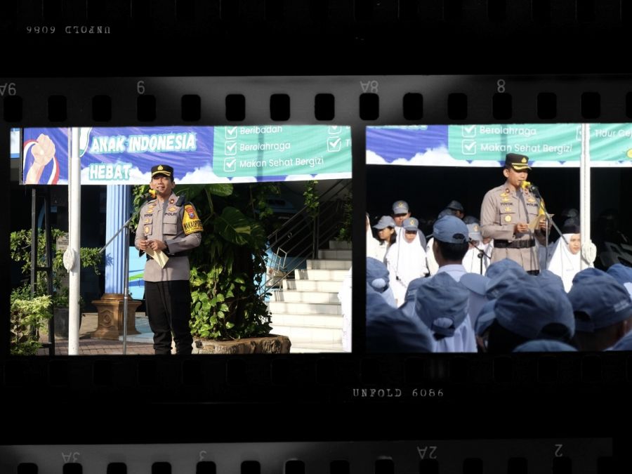 Polisi di Bojonegoro Gelar Police Goes To School