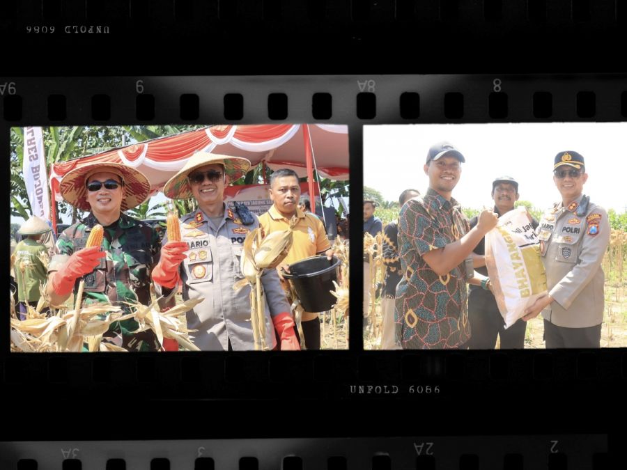 Polres Bojonegoro dan Forkopimda Dukung Swasembada Pangan