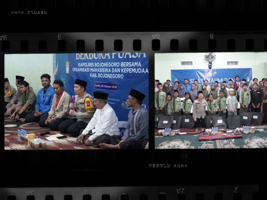 Polres Bojonegoro Gandeng Organisasi Mahasiswa Jaga Kondusivitas