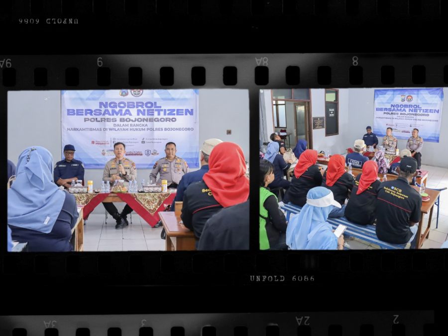 Polres Bojonegoro Gandeng Warganet Jaga Kamtibmas
