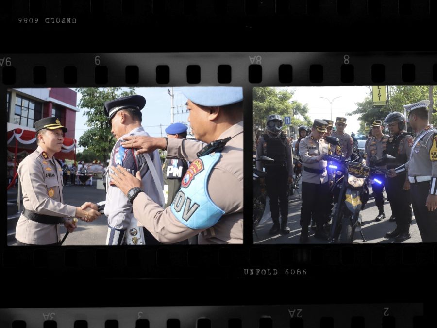 Polres Bojonegoro Gelar Apel Pasukan Operasi Patuh Semeru 2025