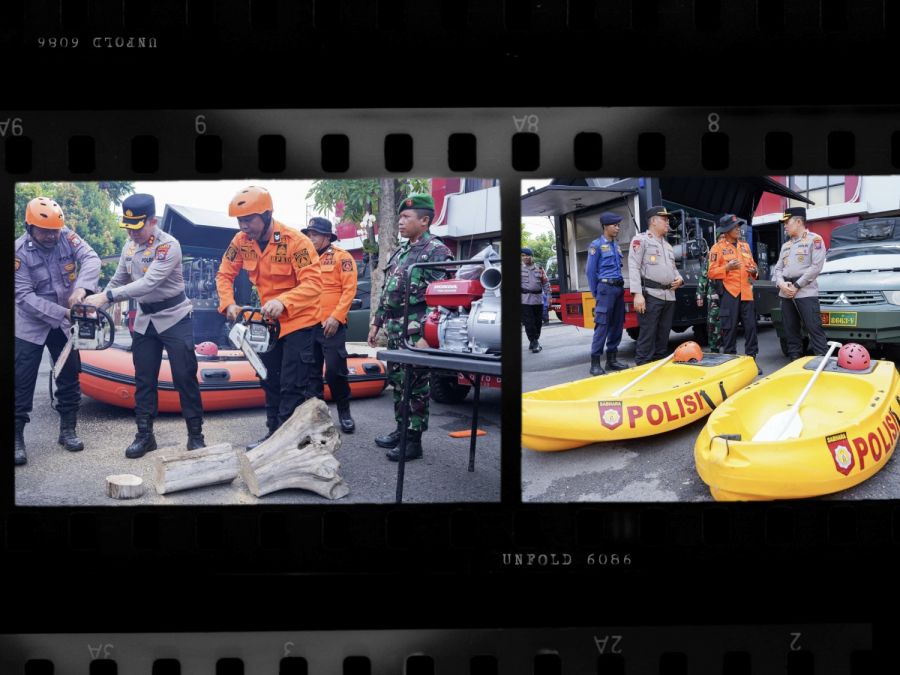 Polres Bojonegoro Gelar Apel Siaga Hadapi Ancaman Bencana Hidrometeorologi