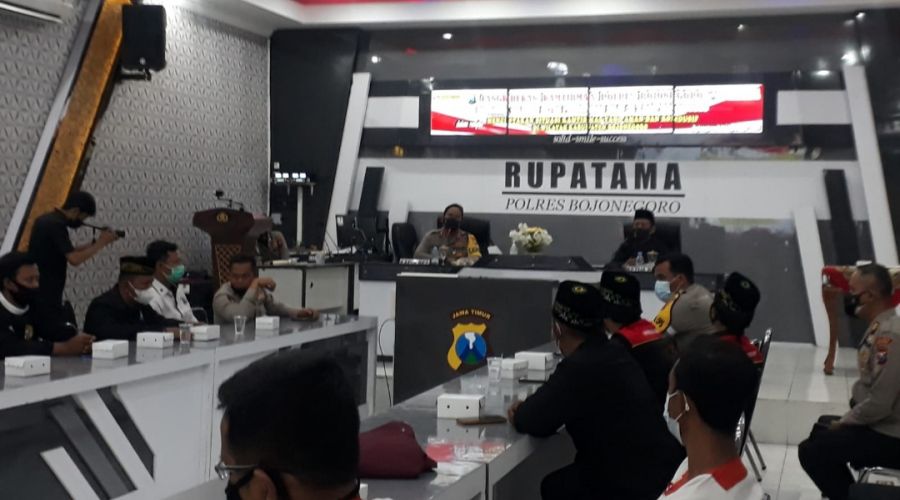 Polres Bojonegoro Gelar Cangkrukan Kamtibmas Bersama BKP
