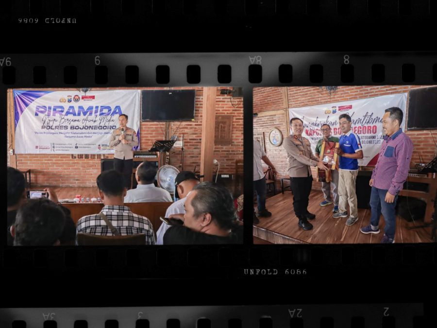 Polres Bojonegoro Gelar PIRAMIDA Ngopi Bareng Media