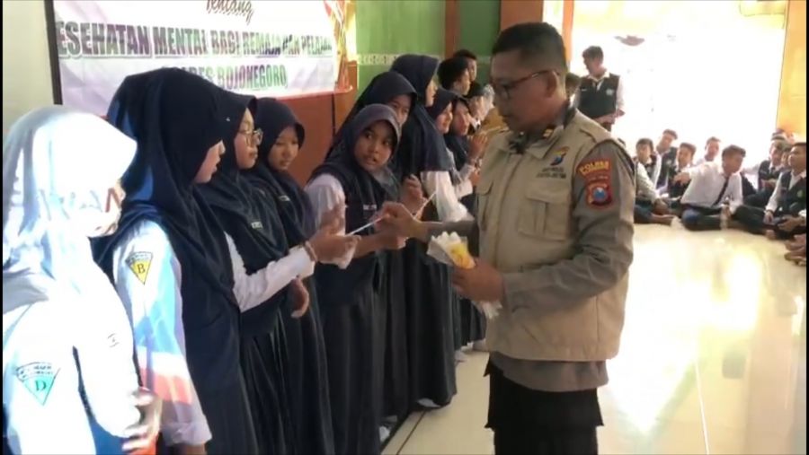 Polres Bojonegoro Gelar Psikoedukasi Sambut Hari Bhayangkara Ke – 78