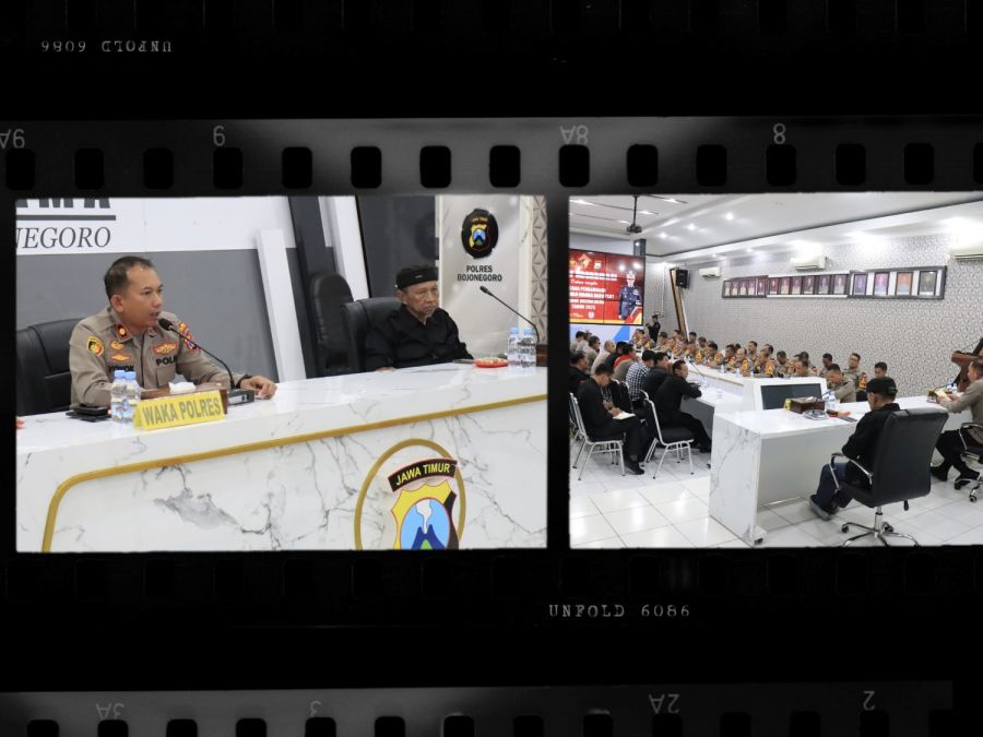Polres Bojonegoro Gelar Rakor Pengamanan