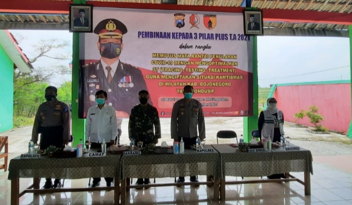 Polres Bojonegoro Gelar Tiga Pilar Plus Optimalkan 3T