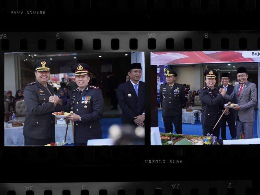 Polres Bojonegoro Gelar Upacara Hari Bhayangkara ke-80