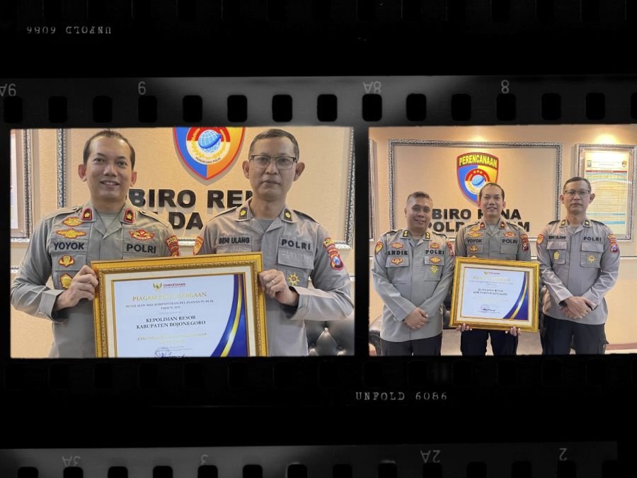 Polres Bojonegoro Kembali Dapat Predikat A Pelayanan Publik dari Ombudsman RI