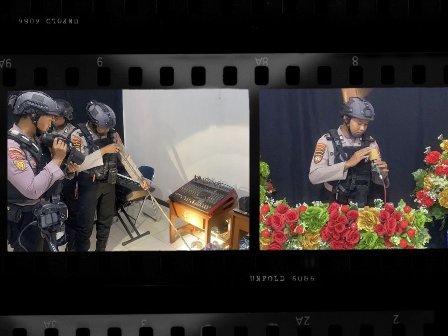 Polres Bojonegoro Lakukan Sterilisasi Gereja Jelang Ibadah Natal 2024