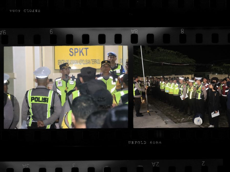 Polres Bojonegoro Turun Langsung Pastikan Acara Halal Bihalal Berjalan Aman