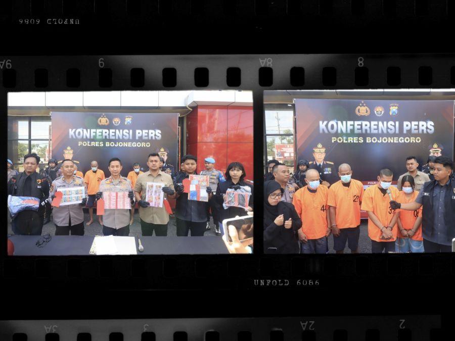 Polres Bojonegoro Ungkap Jaringan Peredaran Uang Palsu, Amankan Empat Tersangka