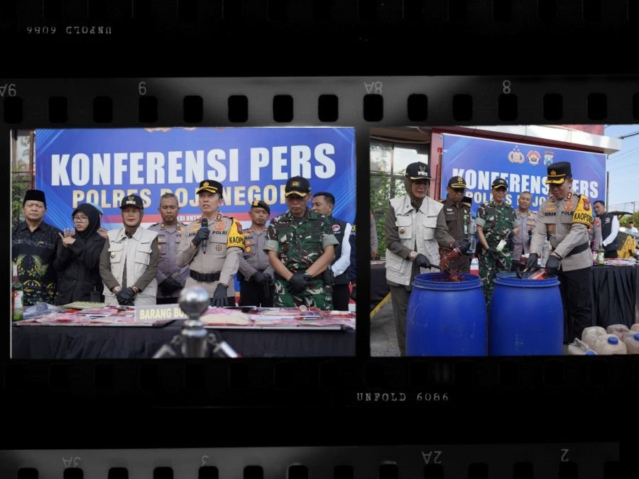 Polres Bojonegoro Ungkap Puluhan Kasus Penyakit Masyarakat
