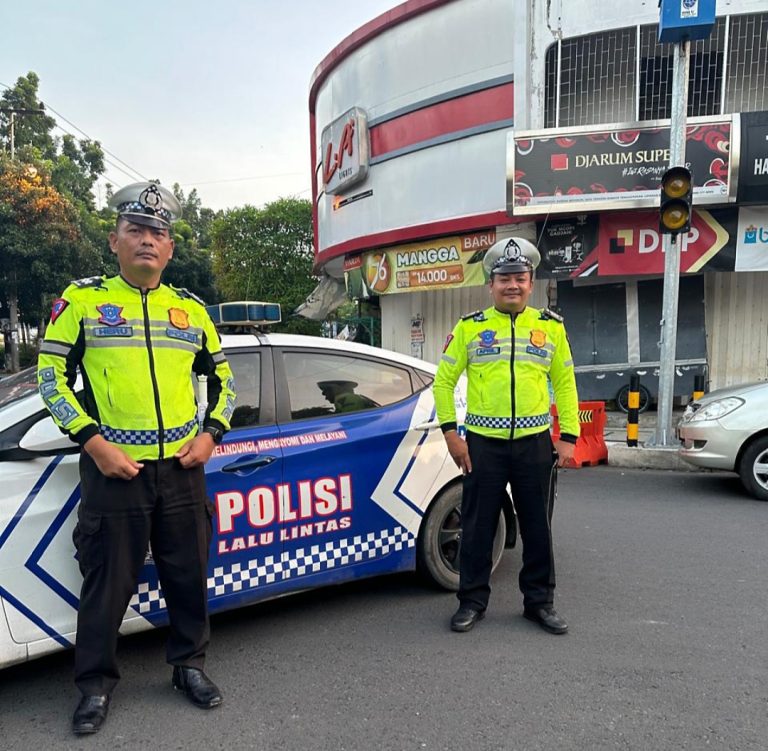 Polres Lamongan Gelar Pengamanan Minggu Ceria di Alun Alun Lamongan