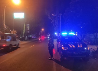 Polres Lamongan Intensifkan Patroli Blue Light Guna Ciptakan Kondusifitas Wilayah 