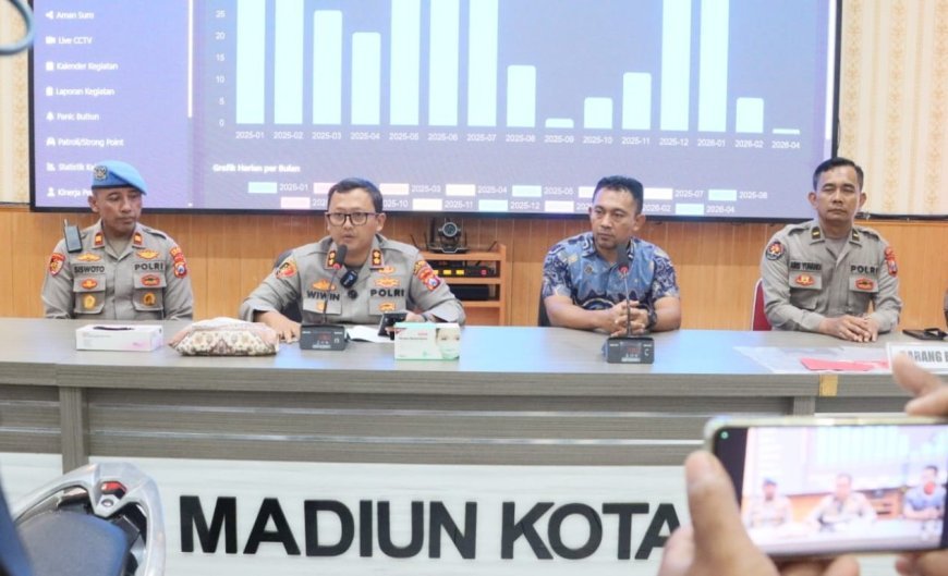 Polres Madiun Kota Ungkap Dua Kasus Curanmor Amankan 2 Tersangka