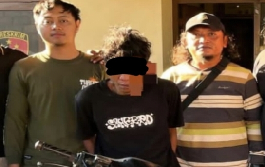 Polres Nganjuk Berhasil Amankan Terduga Pelaku Curanmor di Baron