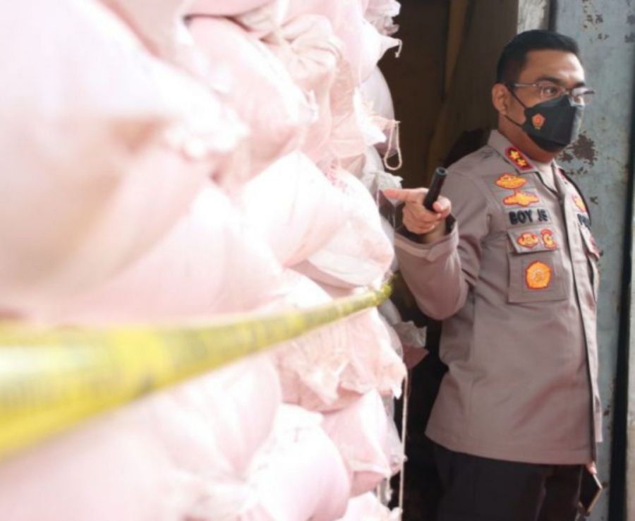 Polres Nganjuk Berhasil Ungkap Penyalahgunaan Penyaluran 100 Ton Lebih Pupuk Bersubsidi