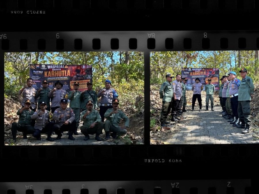Polsek Malo Polres Bojonegoro dan Perhutani Edukasi Warga Sekitar Hutan
