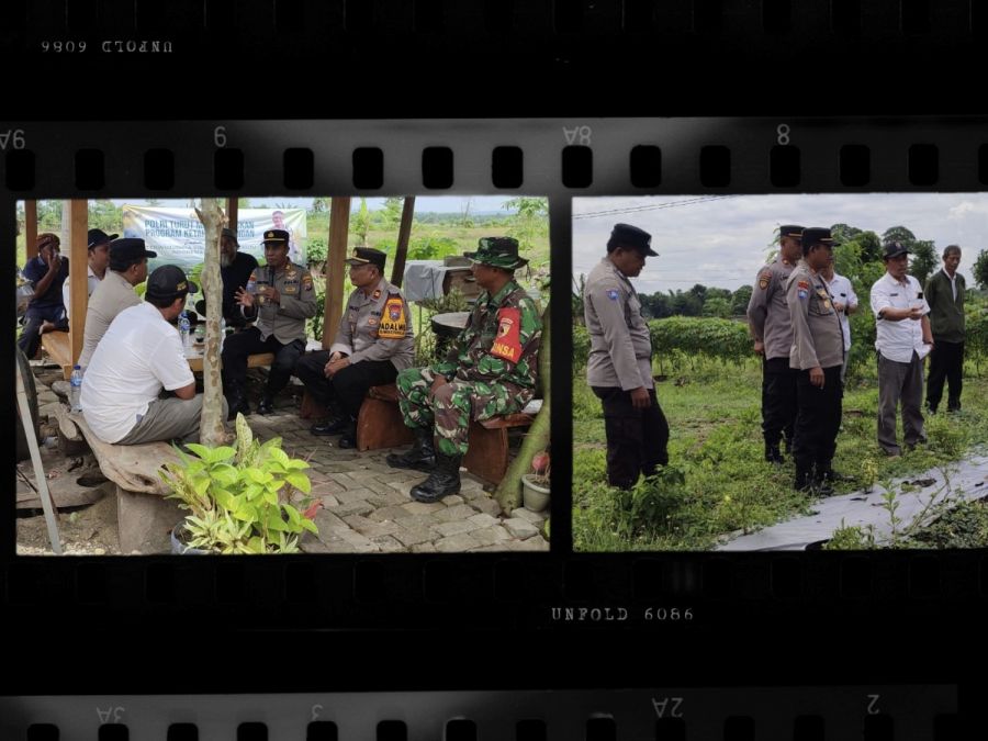 Polsek Sumberrejo Jadikan Desa Ngampal Sebagai Percontohan Penggerak Ketahanan Pangan