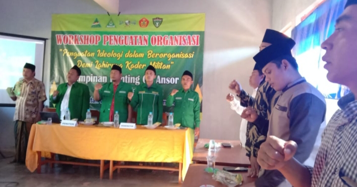 PR GP Ansor Banraas Gelar Workshop Penguatan Organisasi