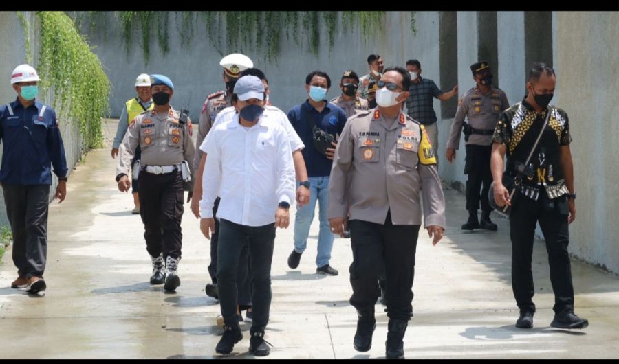 Presiden RI Resmikan Bendungan Gongseng, Polisi di Bojonegoro Siap Patroli Objek Vital