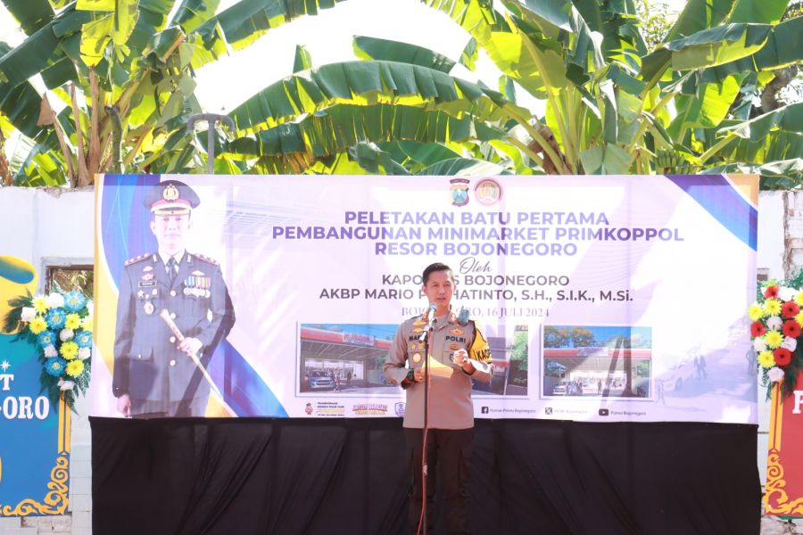 Primkoppol Polres Bojonegoro Kembangkan Usaha Minimarket