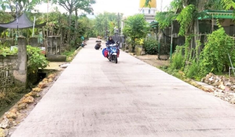Program kongkritt BKKD Pemkab Bojonegoro 2025 Telah di Rasakan Masyarakat Dander
