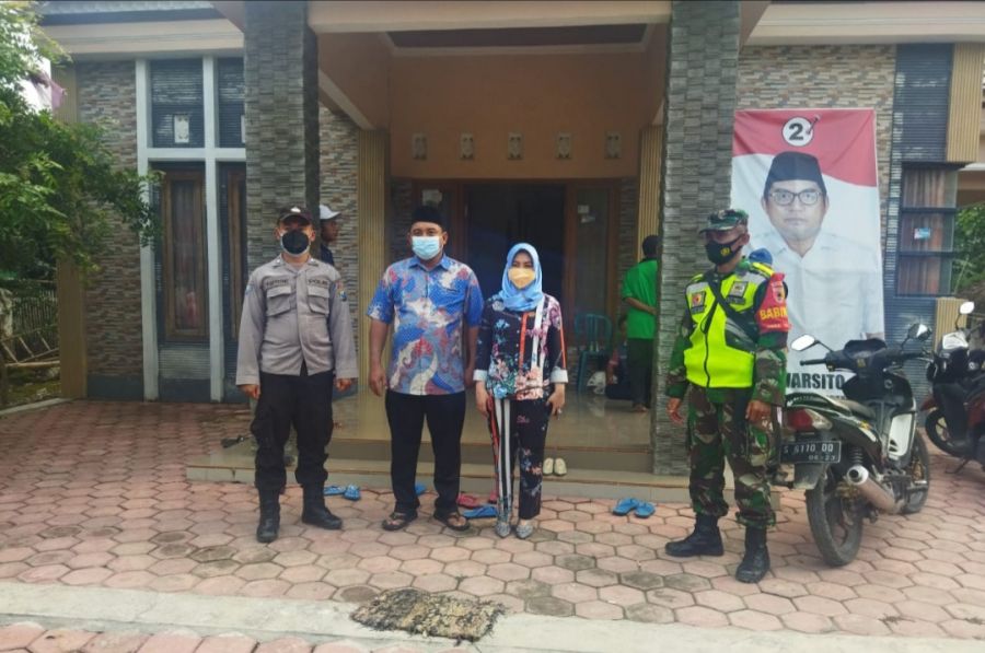 Proses Pemungutan Suara Pemilihan Kepala Desa Wotan Sumberrejo Berjalan Aman