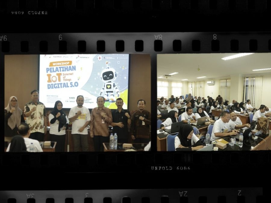 Puluhan Guru SD dan SMP di Bojonegoro Ikuti Pelatihan IoT Digital 5.0