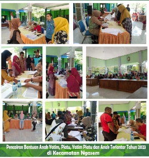 Rakaprah Pemkab Bojonegoro Realisasikan Bansos 7038 Anak Yatim Piatu Non Panti