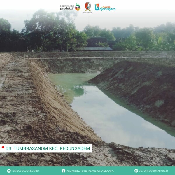 Rakaprah Pemkab Bojonegoro Terus Melaju Tingkatkan Produksi Pertanian dan Bangun Embung Baru