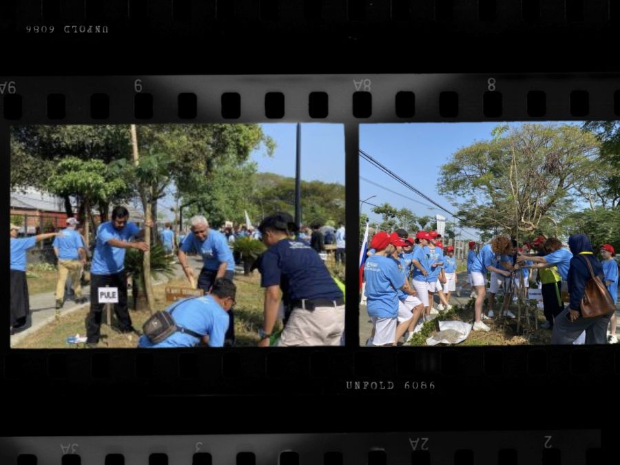 Rangkaian B-TIFF Hari Kedua Delegasi 8 Negara Diajak Tanam Pohon di Taman Bengawan Solo