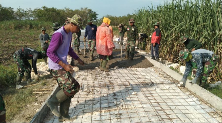 Rangkaian Rabat Besi Penguat Cor Jalan Beton, Agar Lebih Tahan Lama Penggunaannya
