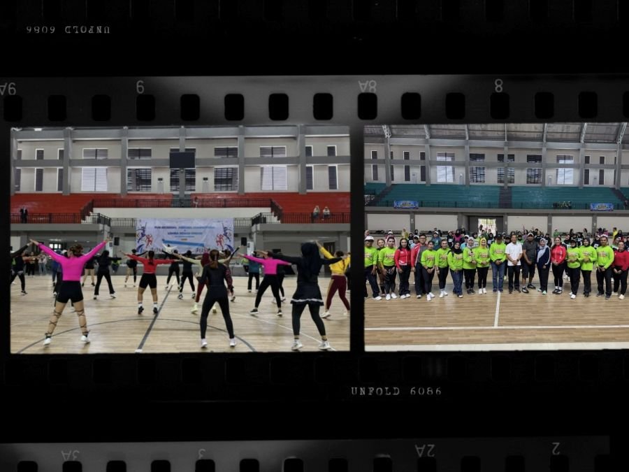 Ratusan Peserta Penuh Semangat Ikuti Fun Aerobic Competition