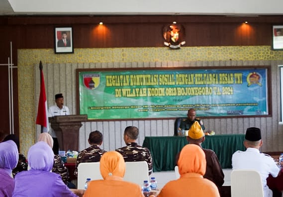 Samakan Persepsi dan Perkuat Sinergitas, Kodim Bojonegoro gelar Komsos dengan KBT