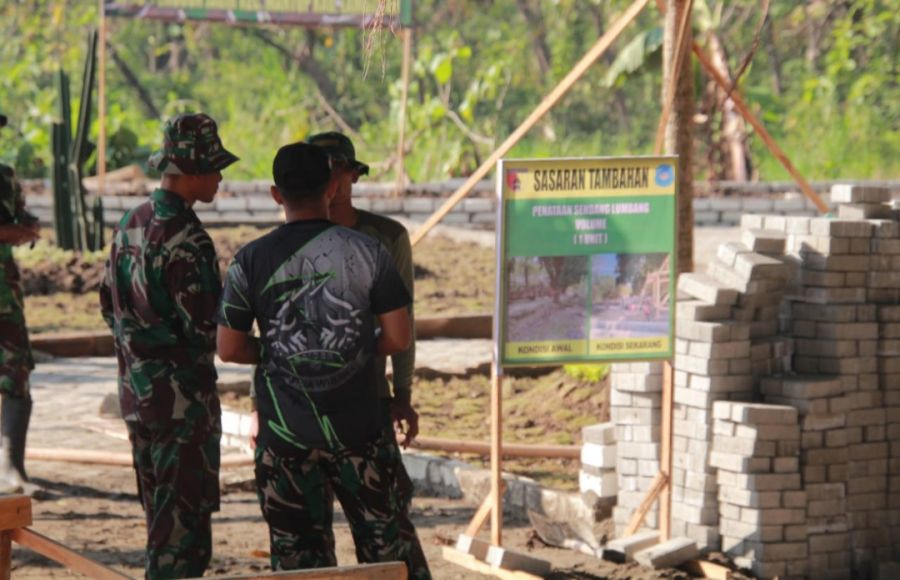 Samakan Persepsi dan Ritme Kerja Satgas TMMD 114, ini yang Dilakukan Danki TMMD ke114