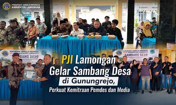 Sambang Desa PJI di Kedungpring Dorong Transparansi dan Literasi Media bagi Pemerintah Desa