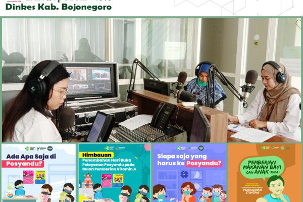 Sapa Selamat Pagi, Pemkab Bojonegoro Ajak Masyarakat Sukseskan Gerakan Bulan Peduli Posyandu
