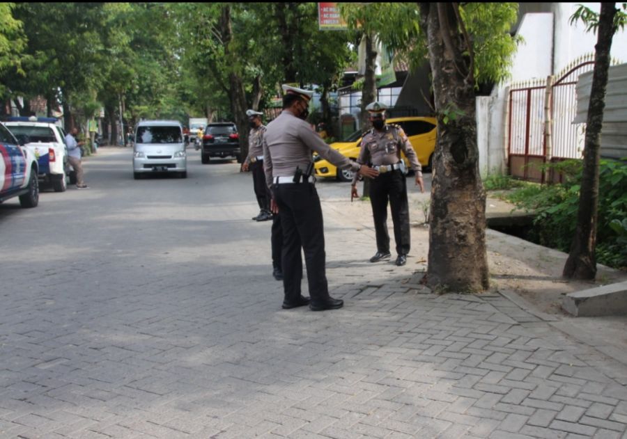 Satlantas Bersama DLH Bojonegoro Dengan Sigap Respon Aduan Masyarakat di Media Sosial