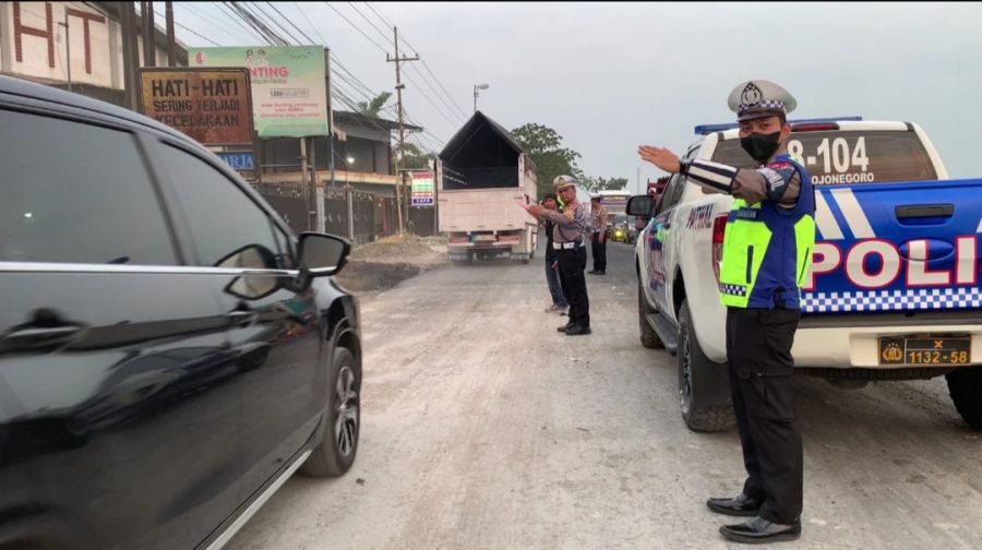 Satlantas Polres Bojonegoro Siapkan Rekayasa Lalu Lintas Jelang Libur Nataru