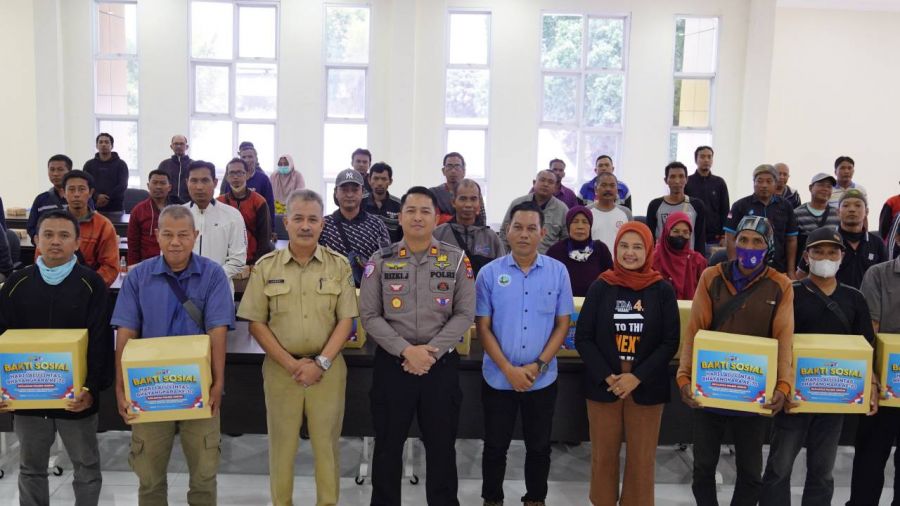 Satlantas Polres Gresik Peringati HUT Lantas ke-70