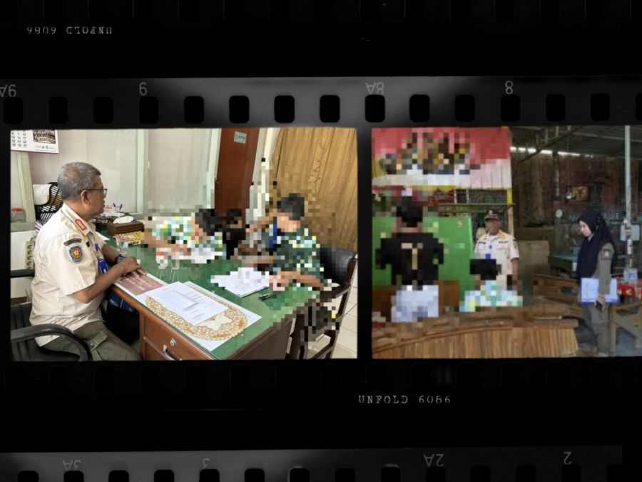 Satpol PP Bojonegoro Tertipkan Pelajar Bolos Sekolah