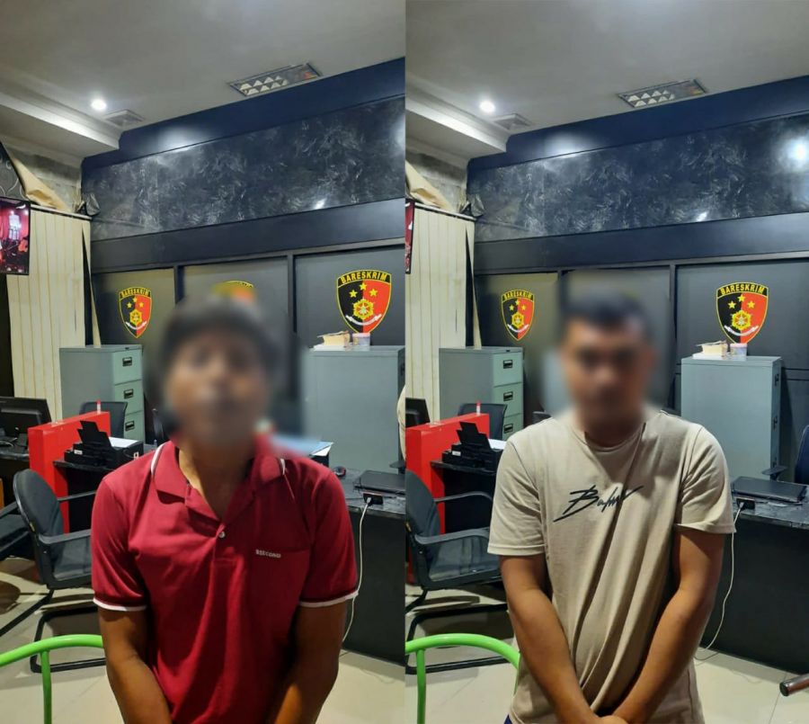 Satreskrim Polres Bojonegoro Dengan Sigap Ringkus Dua Pencuri Helm